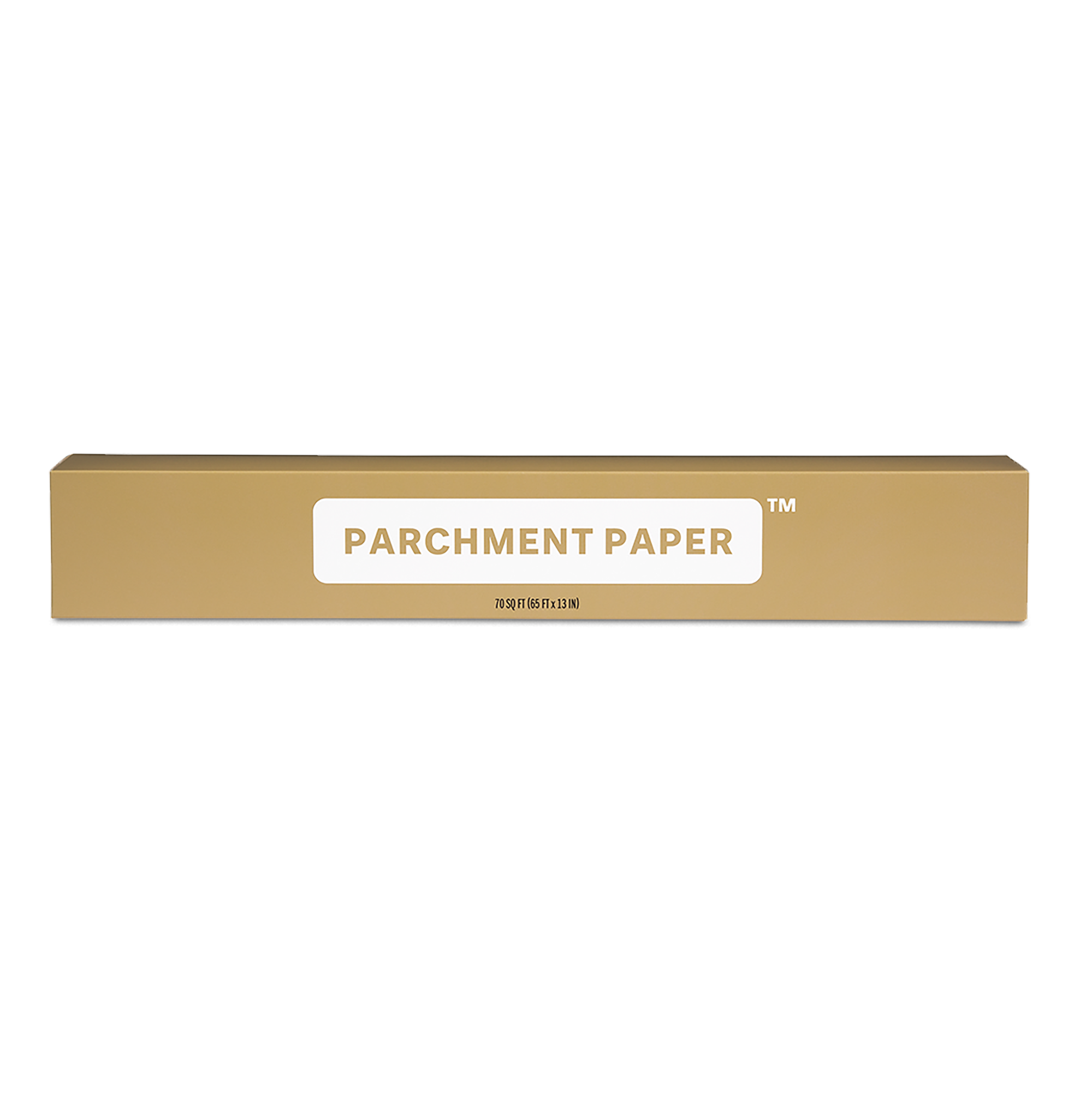 Product photo, front of box showing the product name: parchment paper.
